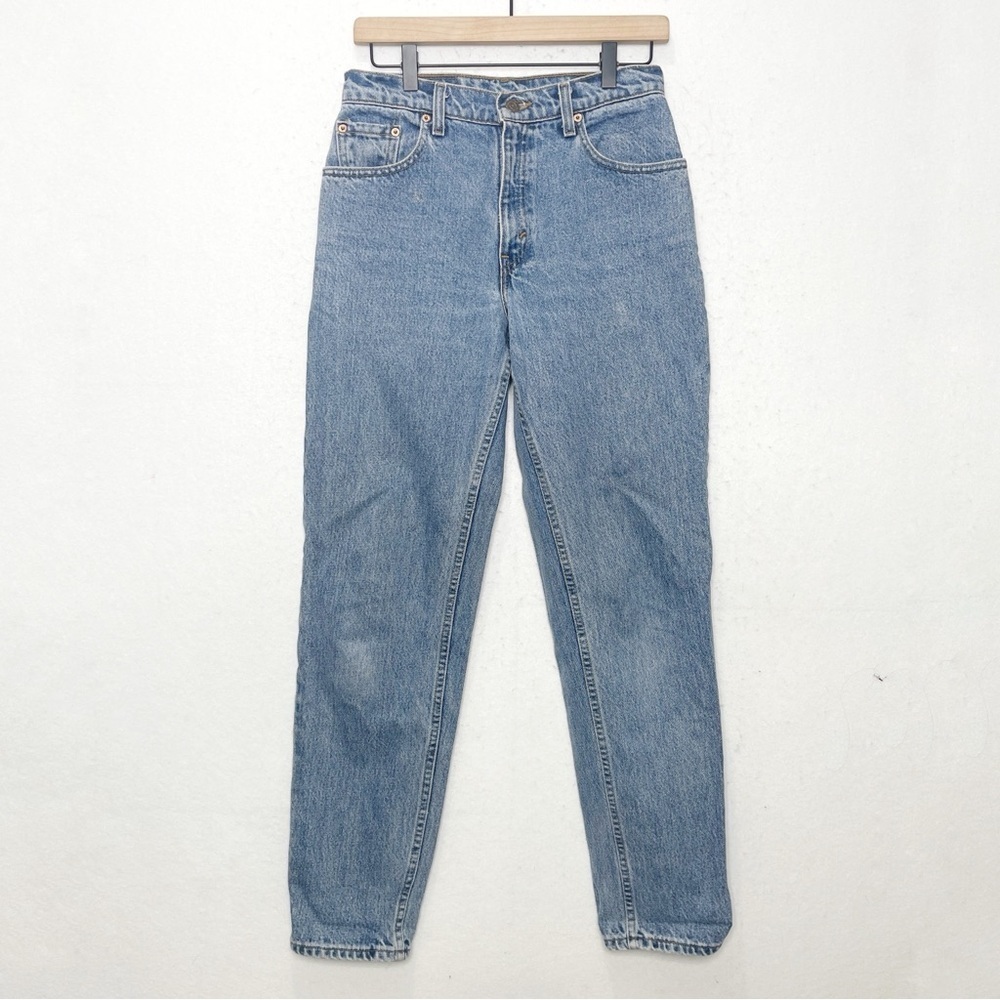 LEVI’S 550 Relaxed Fit Tapered Leg Jeans 1998 Vintage Denim 100% Cotton Red Tab